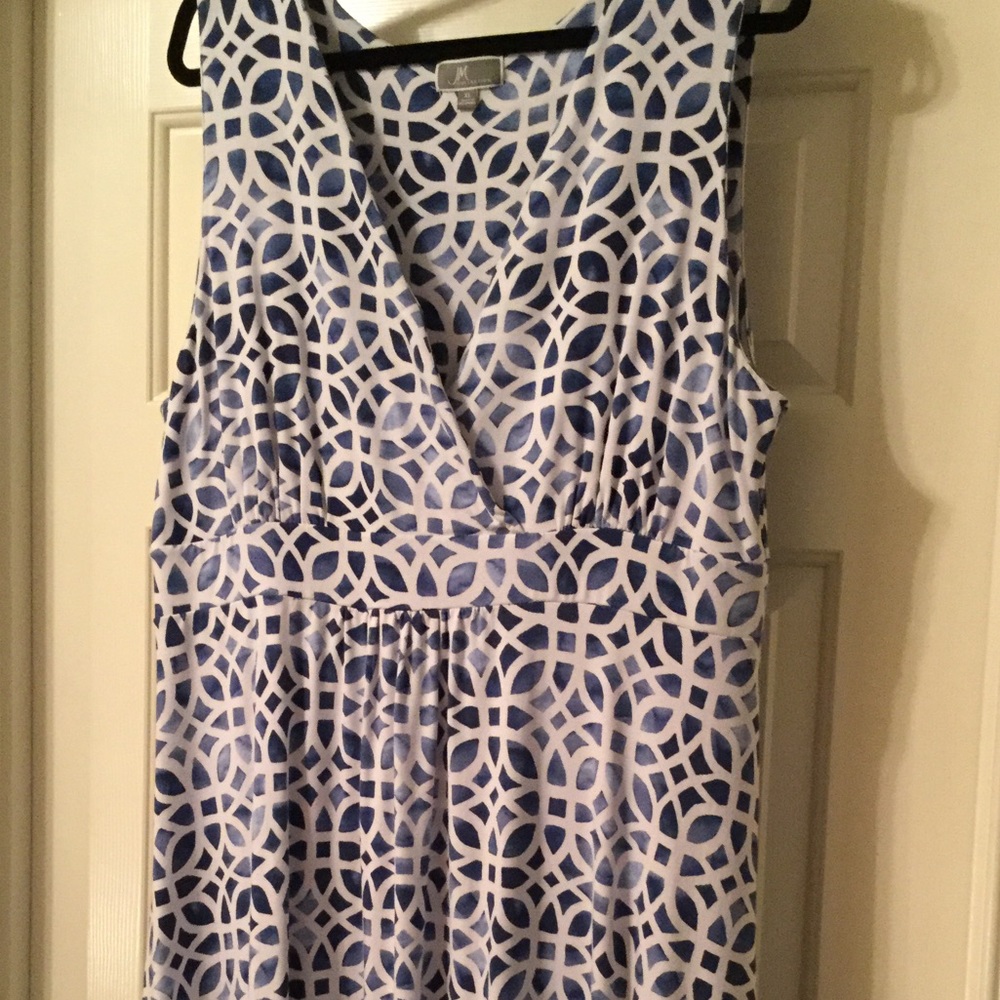 JM Collection Cross bodice summer dress